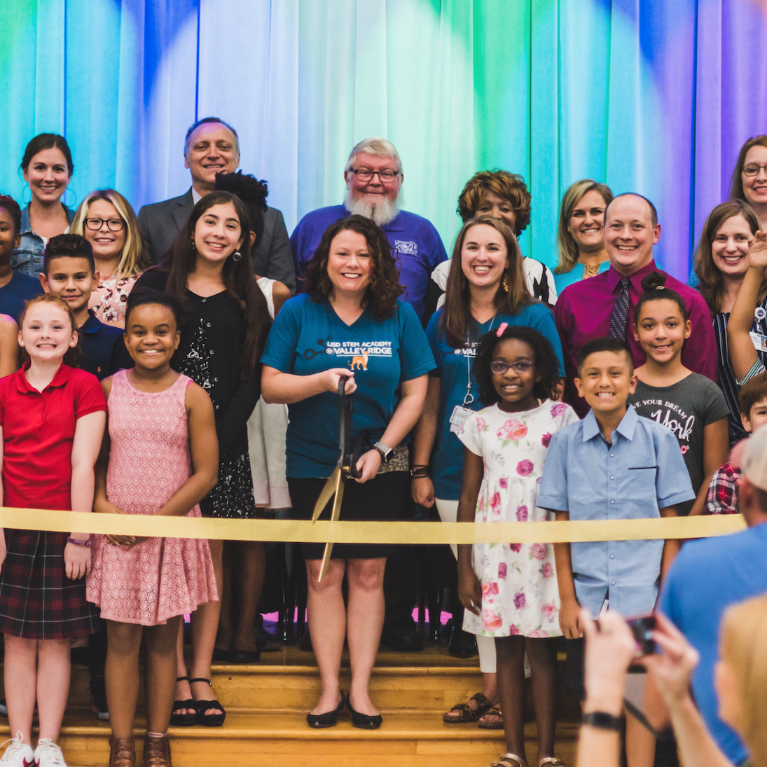  LISD STEM Academy at Valley Ridge Elementary Ribbon Cutting Ceremony small photo 2019.